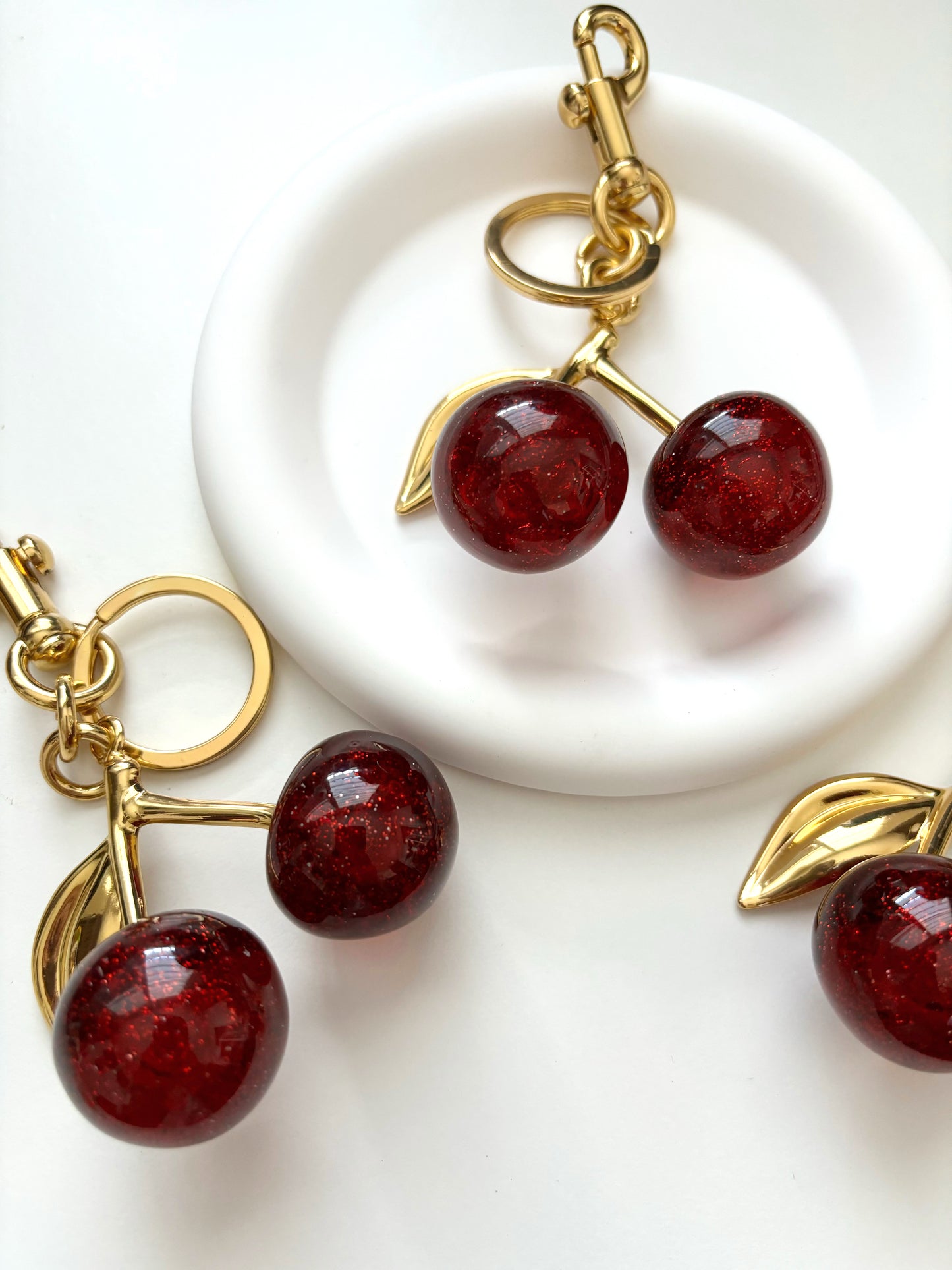 CHERRY KEYCHAIN