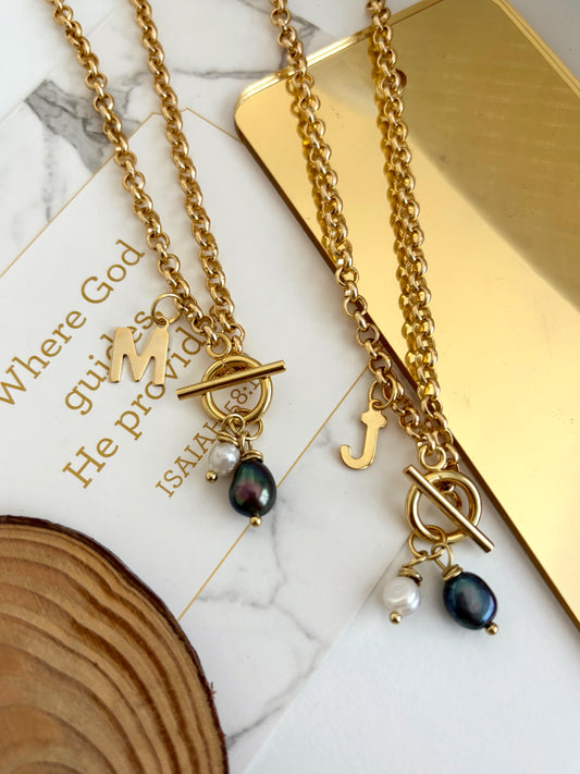 LIDIA LETTER NECKLACES