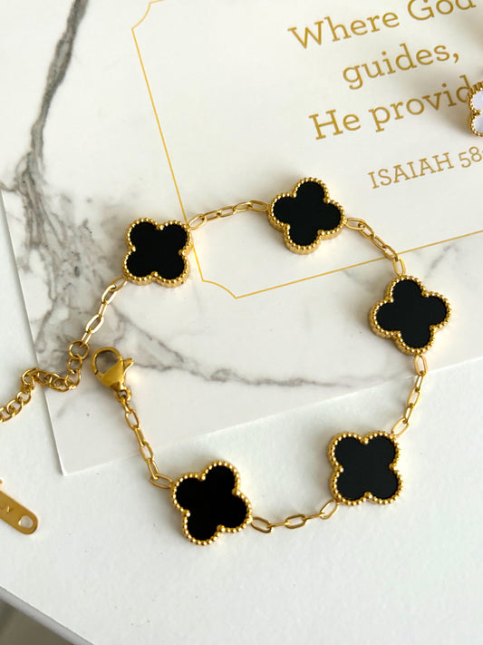 BLACK CLOVER BRACELET