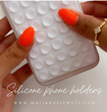 SILICONE PHONE HOLDERS